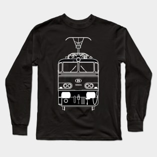 NMBS - SNCB Train - Belgian Locomotive Long Sleeve T-Shirt